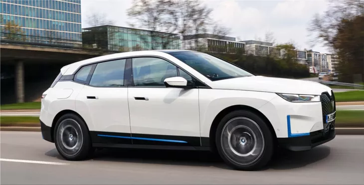 BMW iX electric car